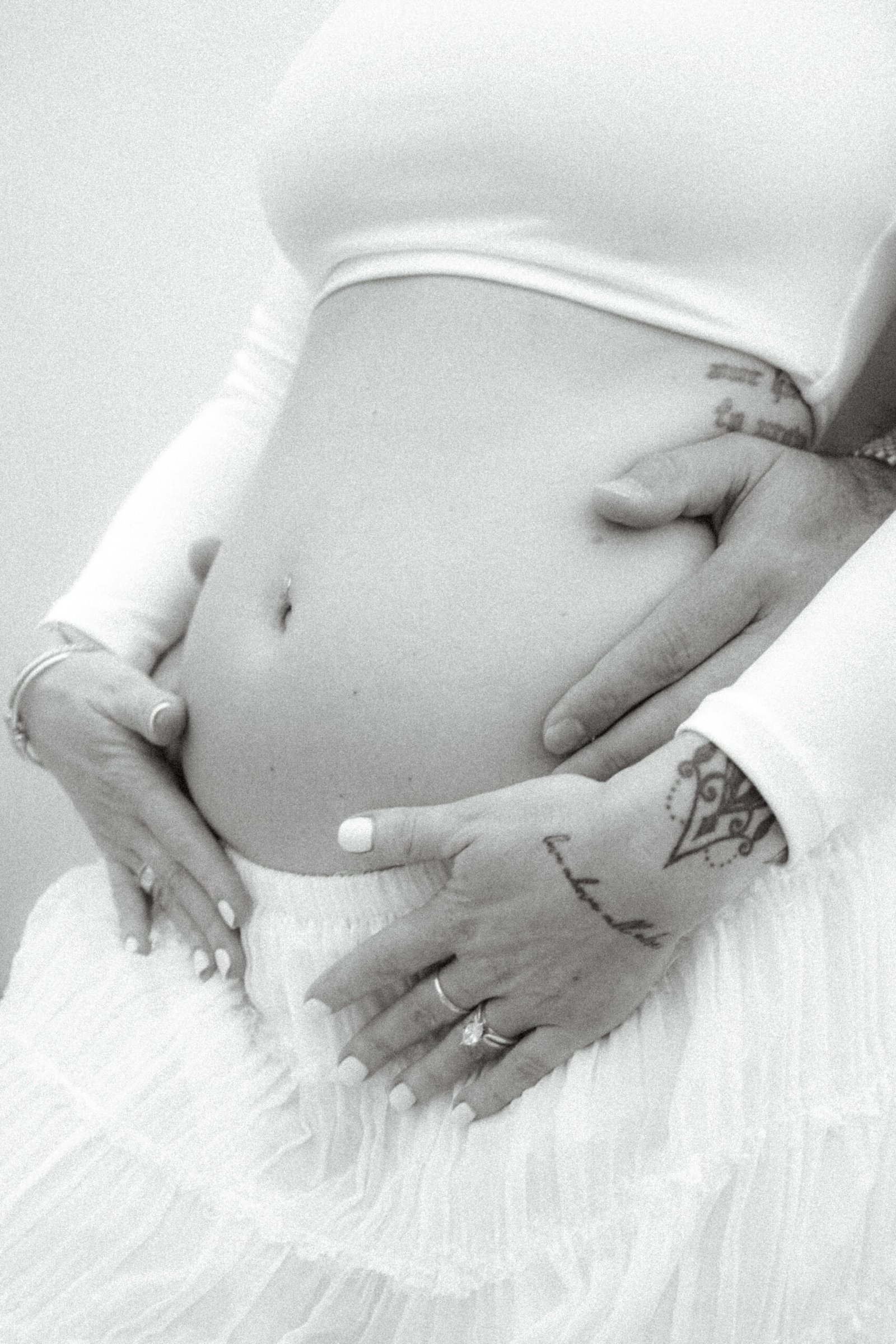 Pregnancy announcement content captured by Social Jac